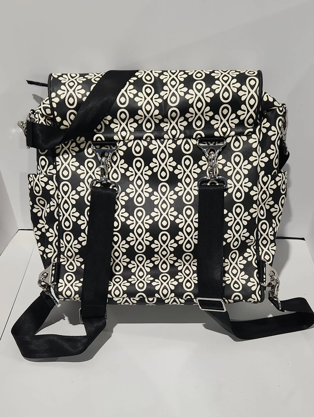 Pottery Barn Petunia Pickle Bottom Backpack Diaper Bag NWT Casablanca Caberet